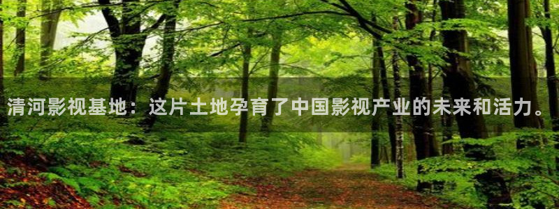 丫丫4480：清河影视基地：这片土地孕育了中国影视产业的未来和活力。