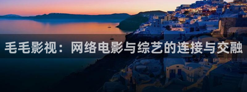 丫丫448o青苹果果影院：毛毛影视：网络电影与综艺的连接与交融